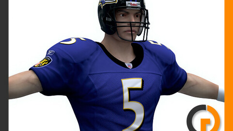 NFL Player Baltimore Ravens - Rigged