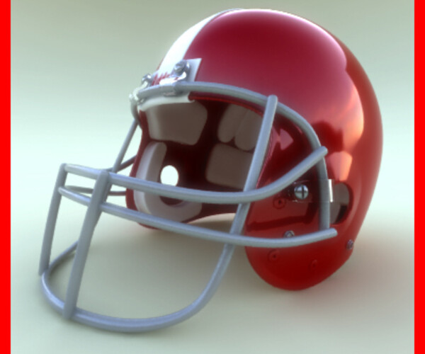 ArtStation - American Football Helmet | Game Assets