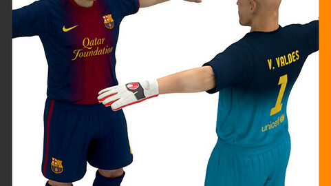 Football Player and Goalkeeper - FC Barcelona