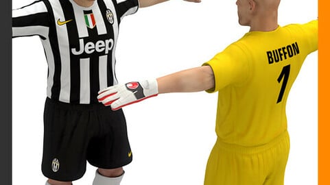 Football Player and Goalkeeper - Juventus FC