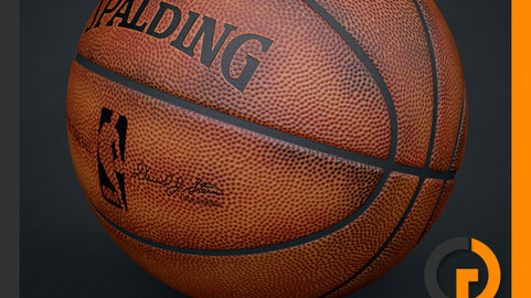 Spalding NBA Official Used Basketball Game Ball