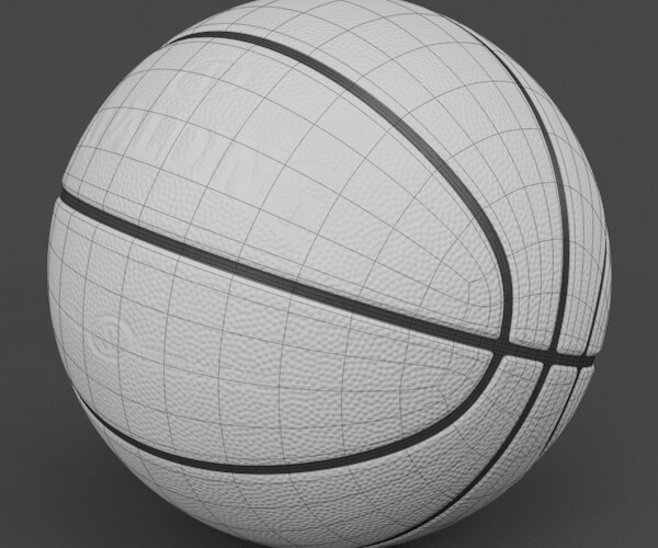 ArtStation Spalding Official Used Basketball Game Ball Game Assets