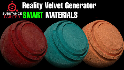 Reality Velvet Material Generator + Tutorial Video