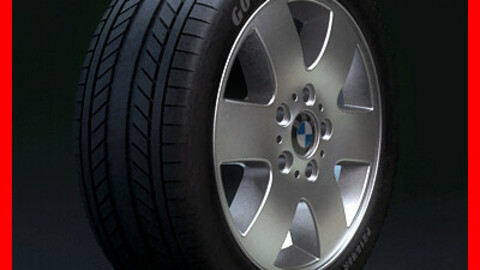 BMW Wheel Rim and Tire