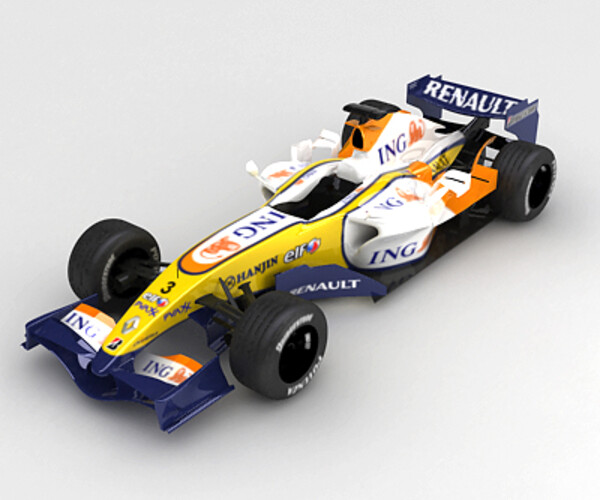 ArtStation - F1 2007 ING Renault R27 | Resources