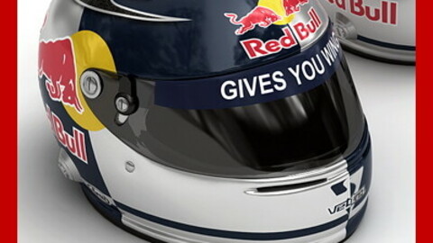 Helmet F1 2008 Sebastian Vettel