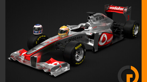 F1 2011 McLaren MP4-26 Vodafone Mercedes