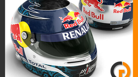 Helmet F1 2011 Sebastian Vettel