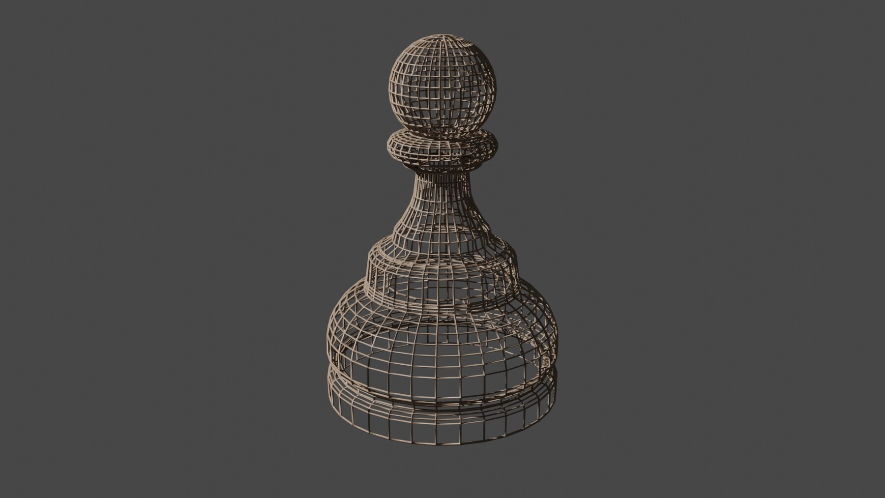 Chess Piece - Pawn, 3D CAD Model Library