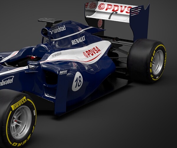 ArtStation - F1 2012 Williams FW34 | Game Assets