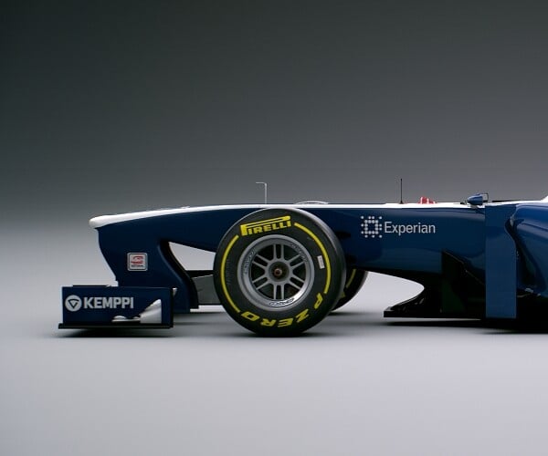 ArtStation - F1 2013 Williams FW35 | Game Assets