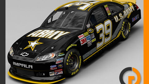 Nascar 2012 Car - Ryan Newman Chevrolet Impala #39