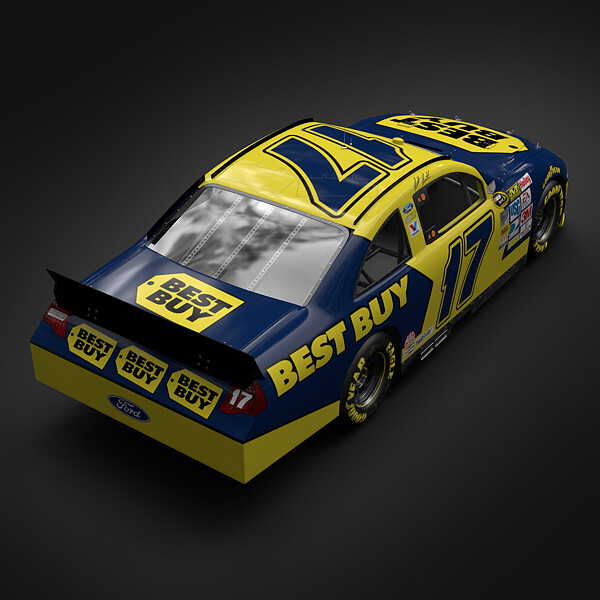 ArtStation - Nascar 2012 Car - Matt Kenseth Ford Fusion #17