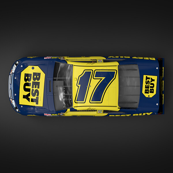 ArtStation - Nascar 2012 Car - Matt Kenseth Ford Fusion #17