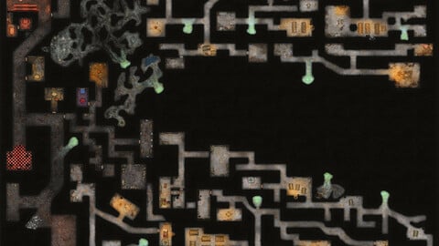 Caves of Chaos Realistic VTT Maps