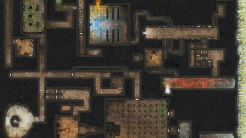 Tomb of Horrors Realistic VTT Maps