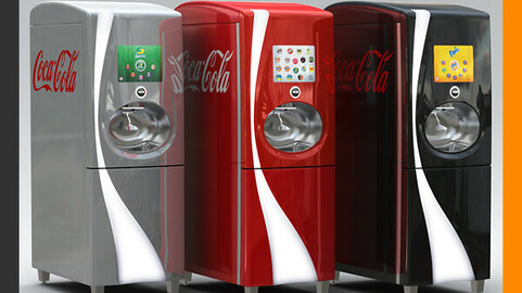 Coca Cola Freestyle Jet Fountain of the Future Vending Machine