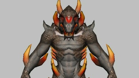 Monster 3D Model