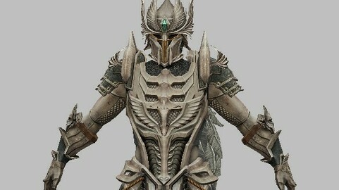 Armored Knight Character