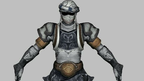 assassin Character 3D Model
