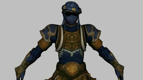 assassin Character 3D Model