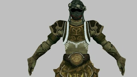 assassin Character 3D Modeli