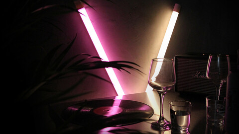 LED Vibepole mood light_4colors