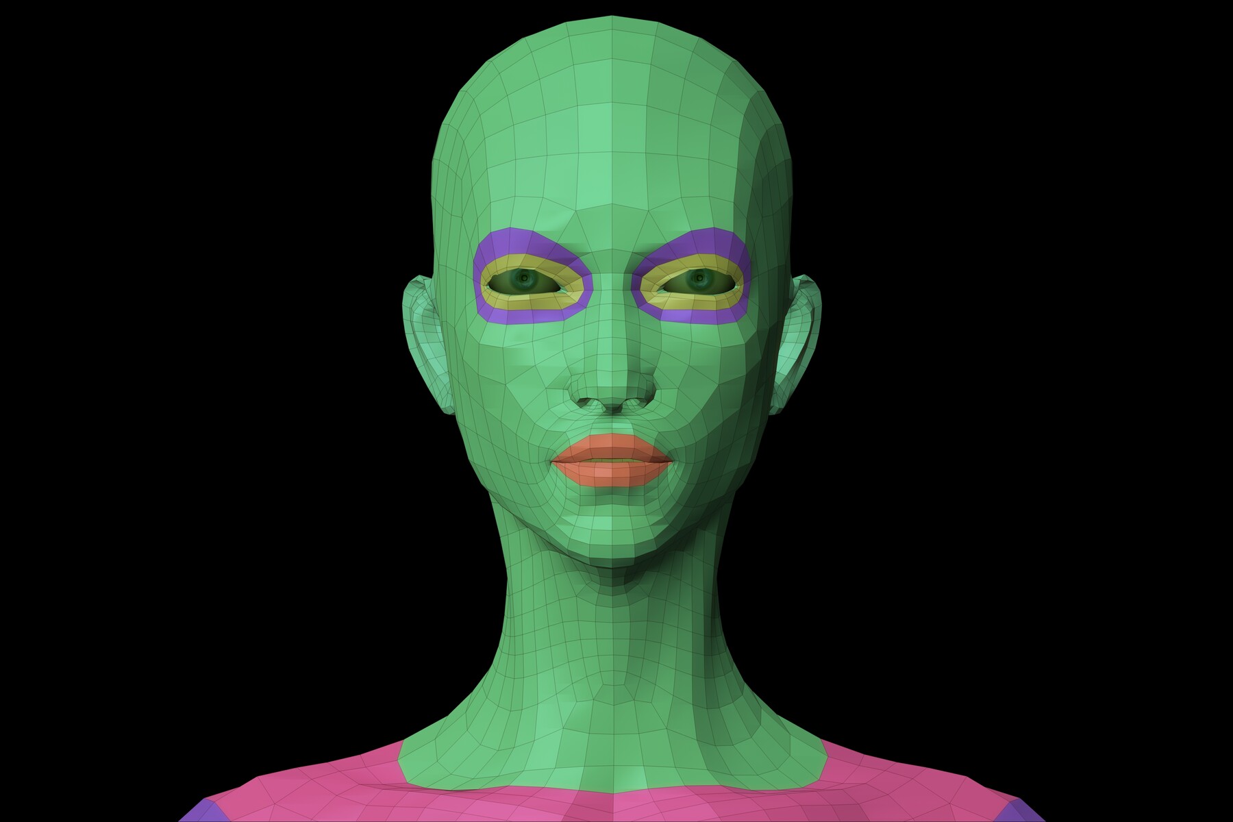 ArtStation - Female base mesh for production | Resources