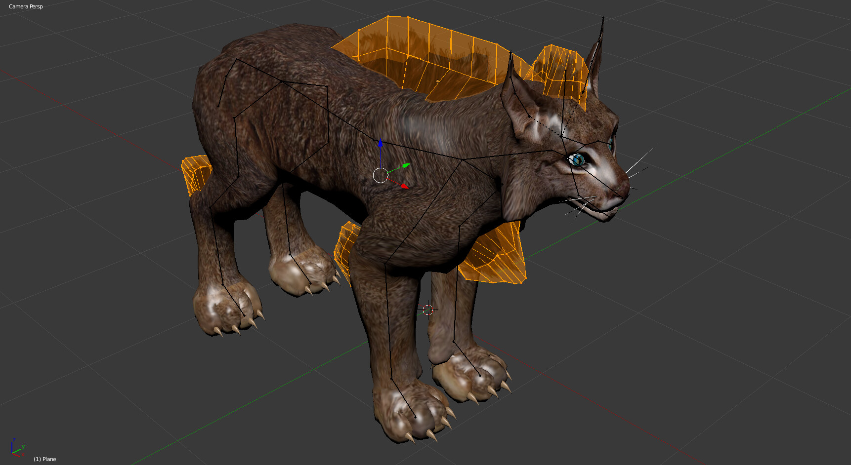 ArtStation - Lynx 3D model - Low Poly | Game Assets