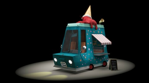 ice cream car