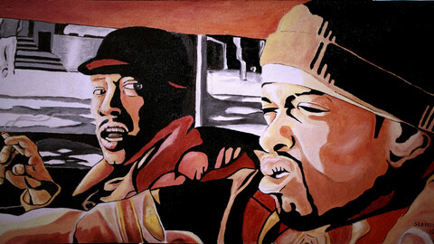 Redman и Methodman (85 х 46 см)