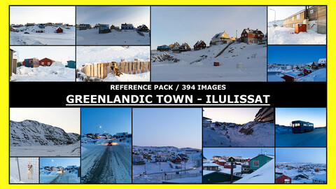 GREENLAND ILULISSAT / TOWN / Photo Reference / 394 images