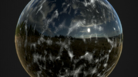 Black marble material