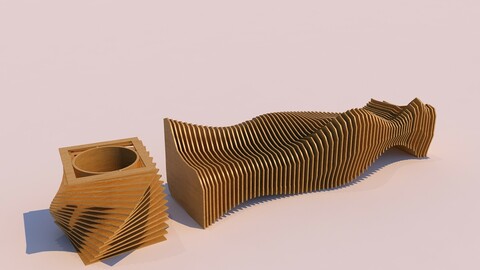 Parametric Bench - 08