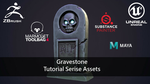 Gravestone: Tutorial Series Assets.