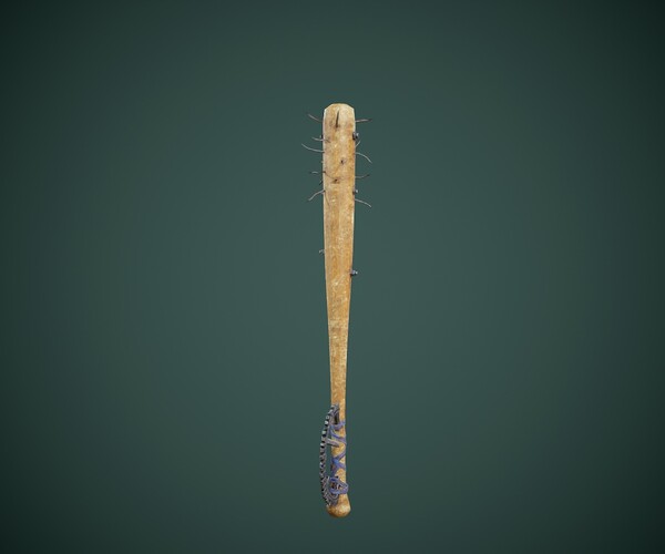 ArtStation - Post apocalyptic baseball bat set | Game Assets