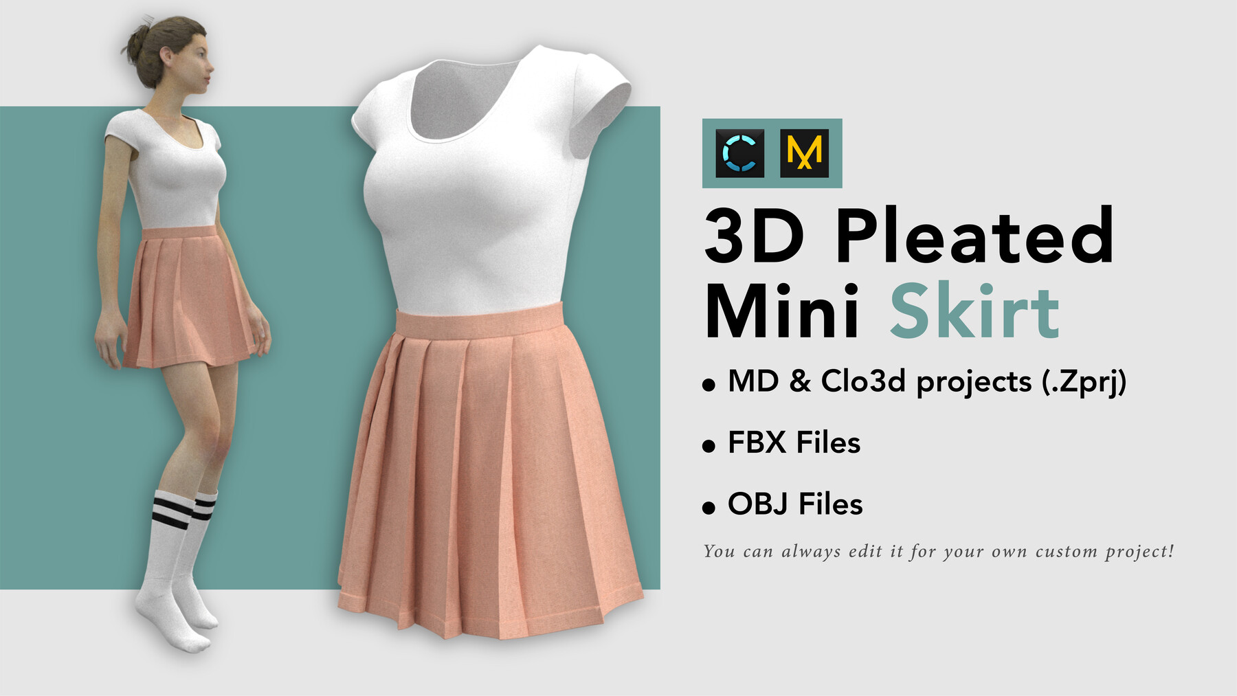 Sims 4 cc outlet pleated mini skirt