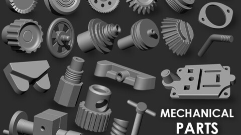 Mechanical Parts IMM Brush Pack (21 in One)