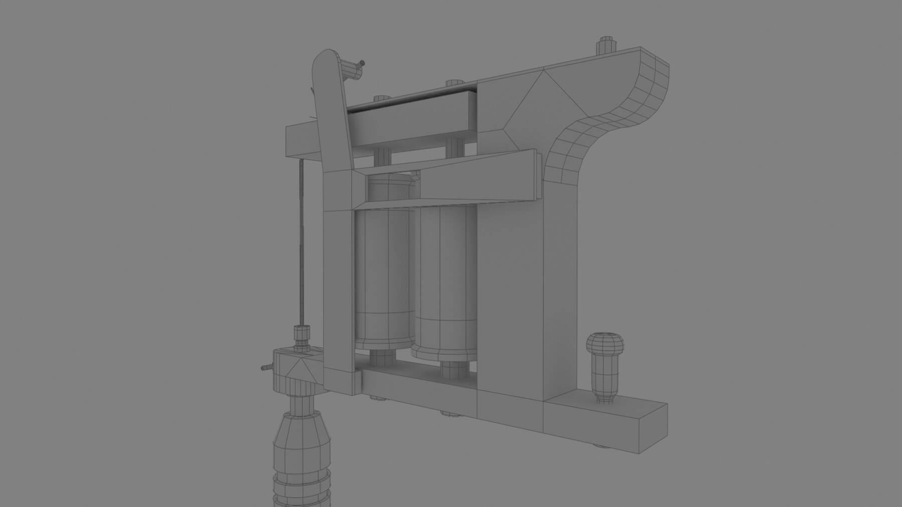 ArtStation - Coils Tattoo Machine model | Resources