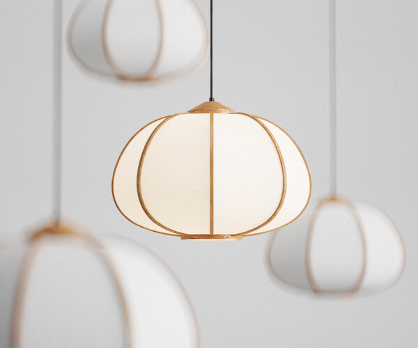 H&m home bamboo pendant light Clearance
