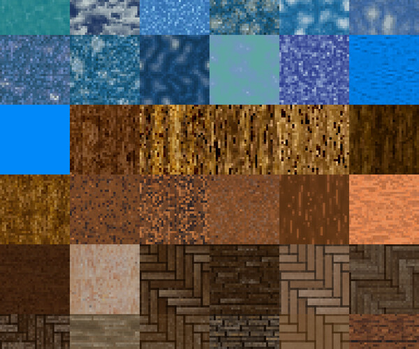 ArtStation - Pixel Art PBR Textures Bundle | Resources