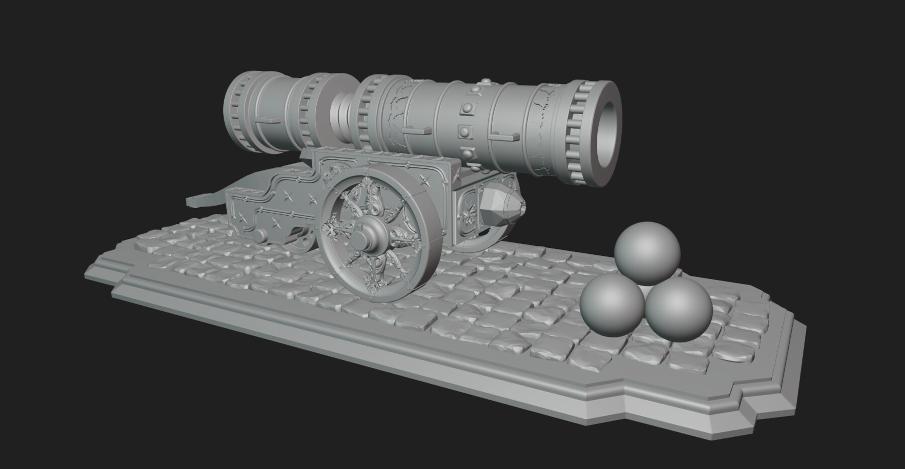 ArtStation Great Bombard Resources