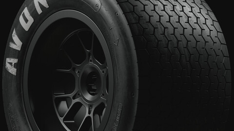 AVON Group C ACB9 Tire (Real World Details)