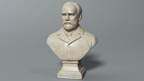 Emile Zola Bust