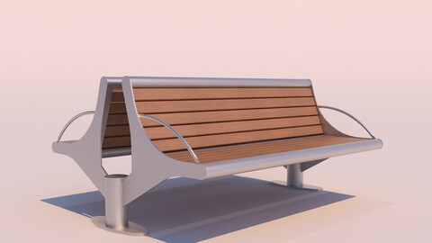 Outdoor Modern Bench