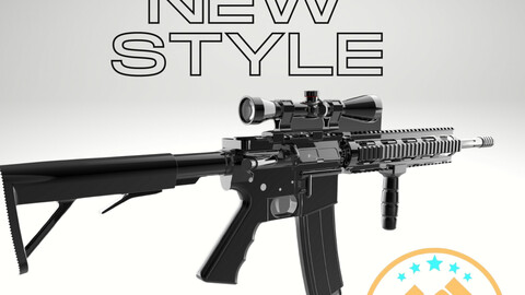 A20 Gun New Version - A20 Gun Action - Files for 3D Printing