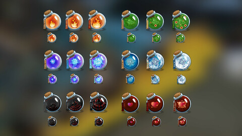 Fantasy Icons pack №1