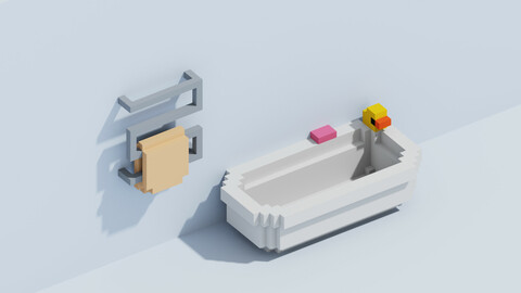 Voxel Bath and Dryer