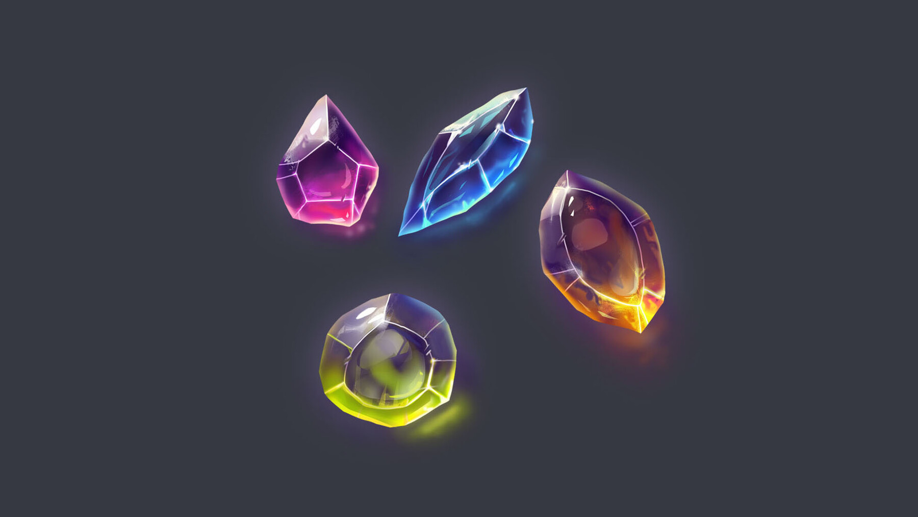 Gemstone Icons in 2D Assets - UE Marketplace - verloop.io