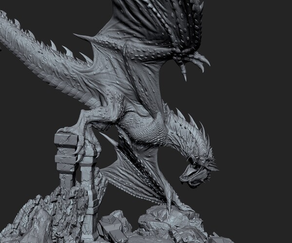 ArtStation - Reptile / Dragon Scales VDM Alpha Brush + bonus 100 ...